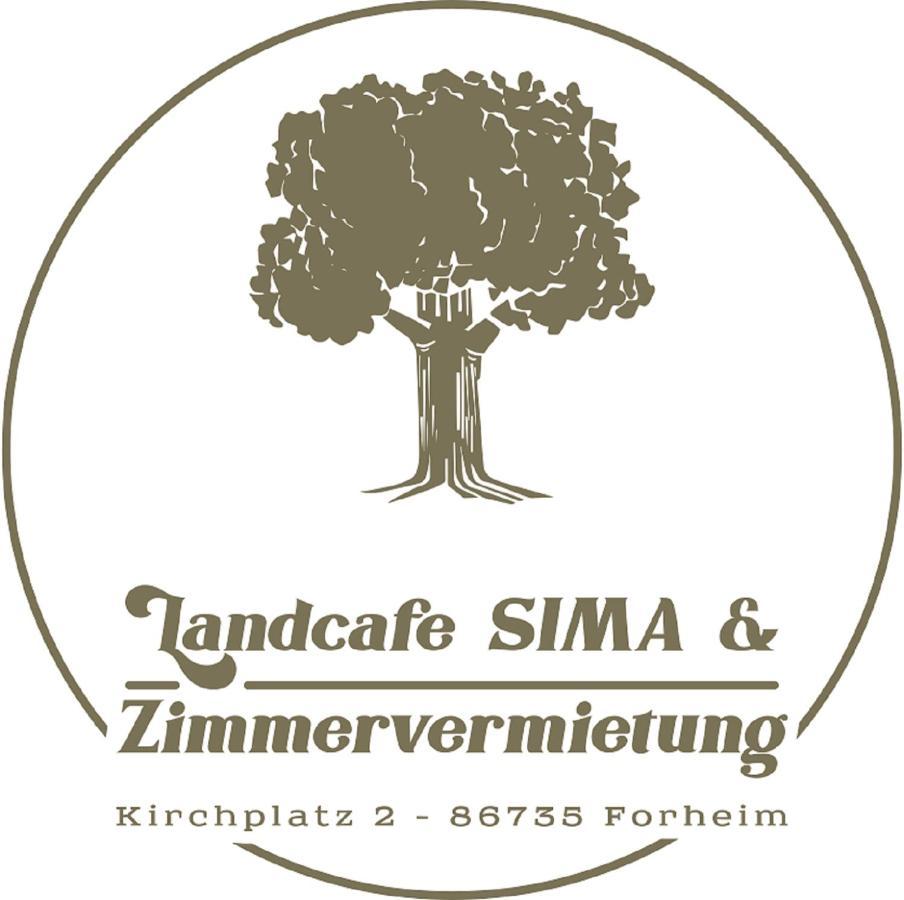 Landcafe Sima & Zimmervermietung Forheim Exterior photo